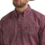 Wrangler® George Strait Collection Two Pocket Long Sleeve Shirt