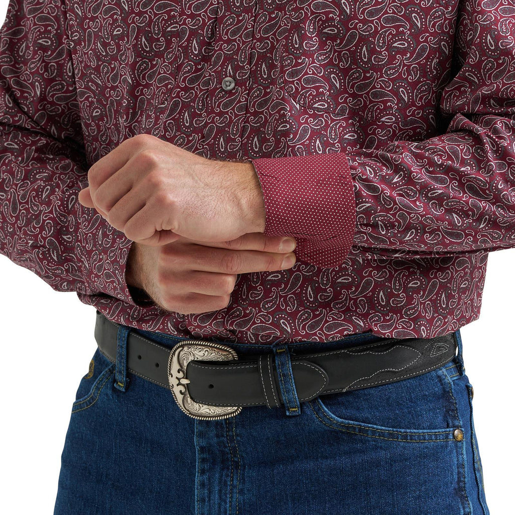 Wrangler® George Strait Collection Two Pocket Long Sleeve Shirt