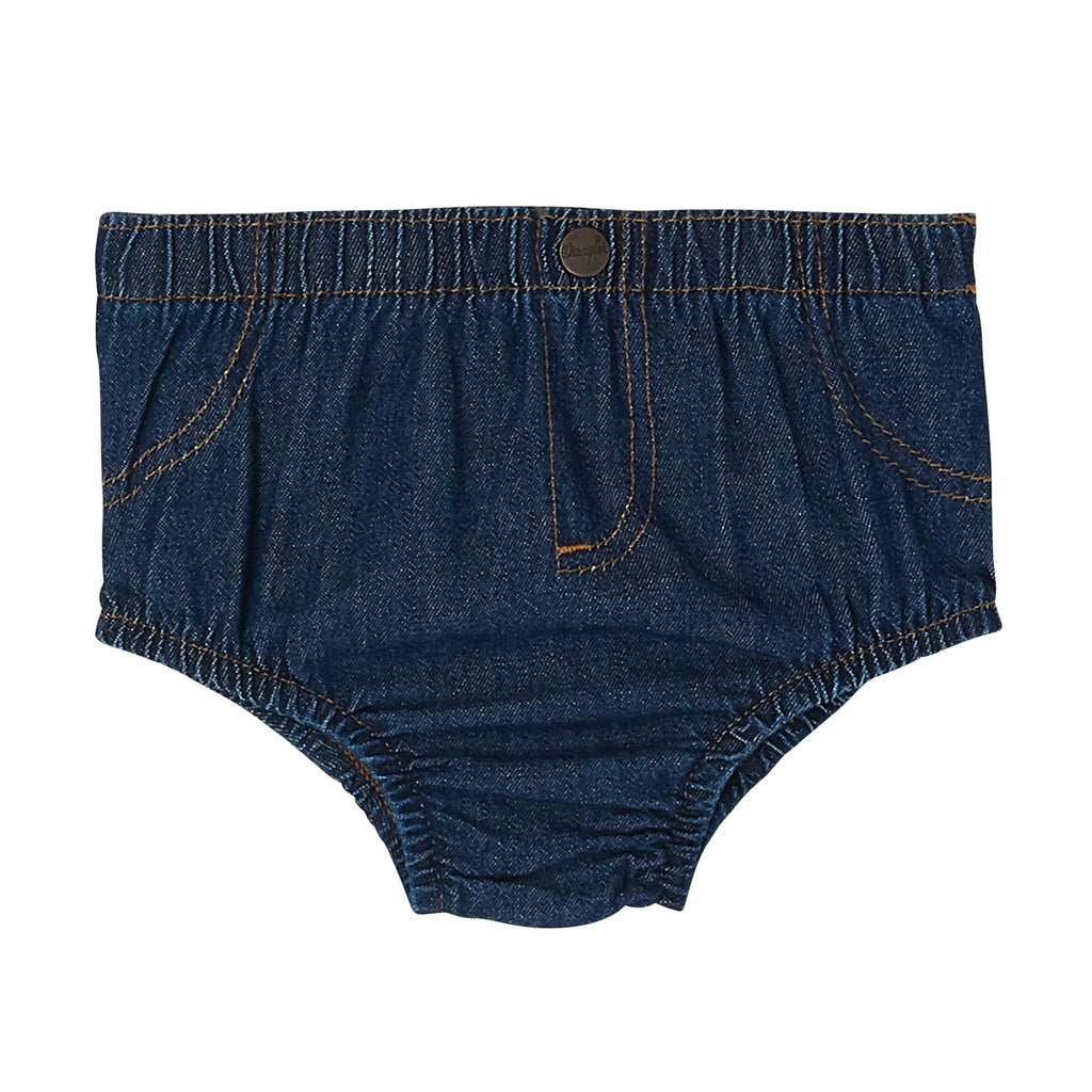 Wrangler® Infant Diaper Cover - Washed Indigo