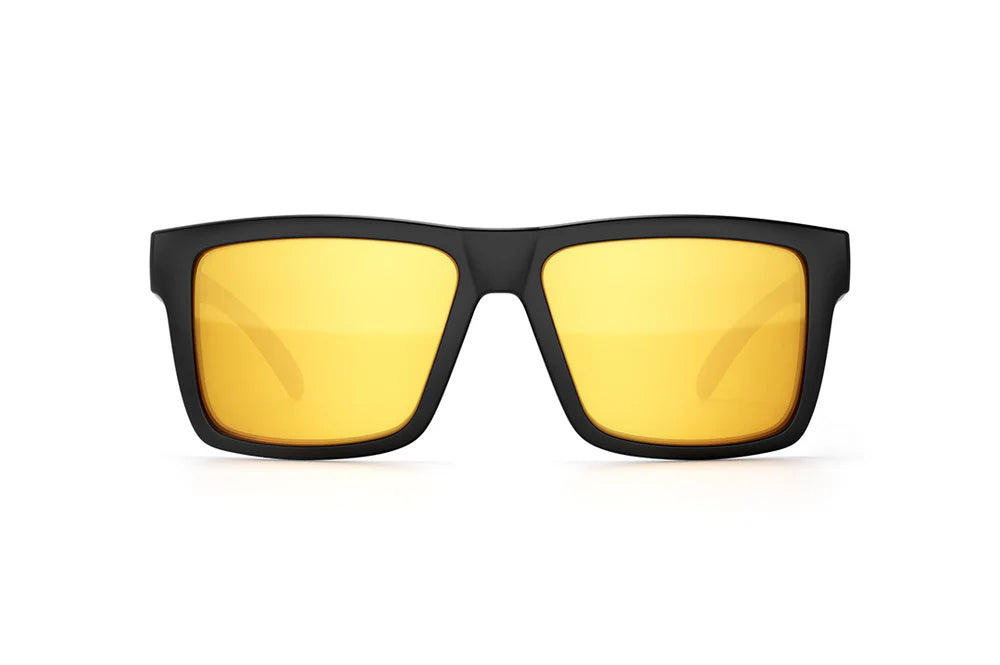 HEATWAVE® - VISE Z87 Sunglasses Black Frame: Gold Rush Lens