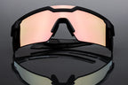 HEATWAVE® - Future Tech Sunglasses: Black Frame Rose Gold Z87+