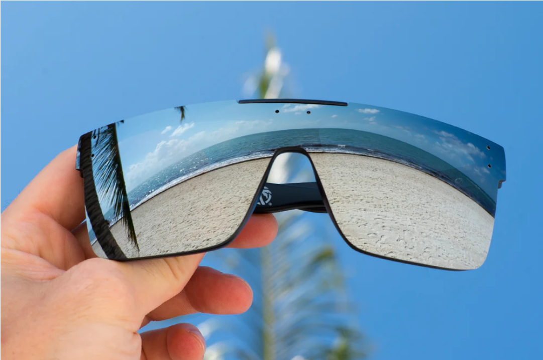 HEATWAVE® - Quatro Sunglasses: Silver Z87+