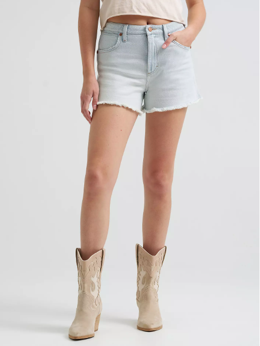 Wrangler® Cowboy Shorts - High Rise - Sugar