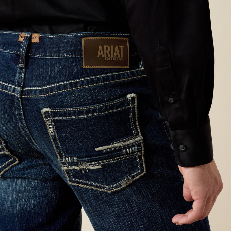 ARIAT M4 Low Rise Stretch Adkins Boot Cut Jean