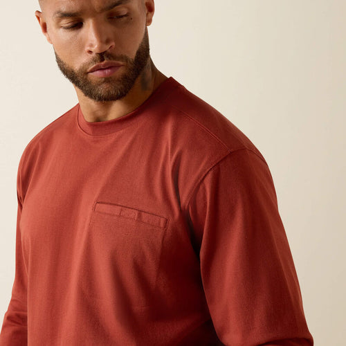 ARIAT FR Air Longhorn Long Sleeve T-Shirt