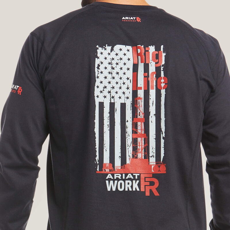 ARIAT FR Air Rig Life Graphic T-Shirt
