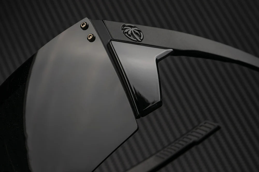 HEATWAVE® - Performance XL Lazer Face Sunglasses: Black Z87+