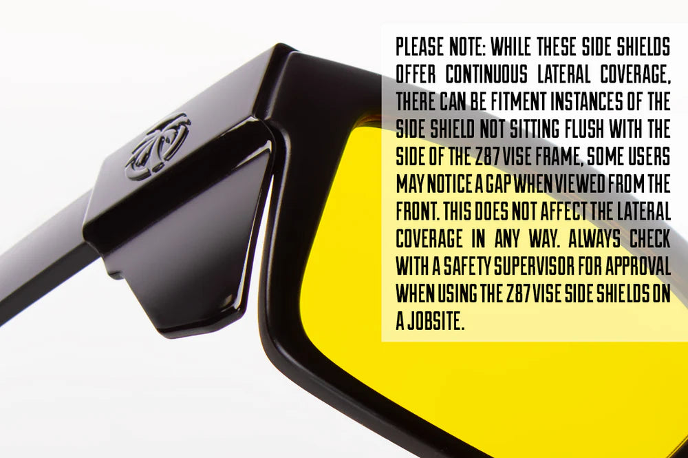 HEATWAVE® - VISE And XL VISE Side Shield z87+ Matte BLACK